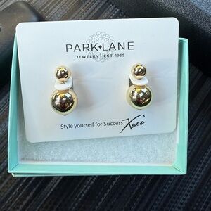 Park Lane Dual-Tone Gold and Silver Earrings